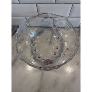 Vintage Mikasa Garmen Walther Toska in Satin Daisy pattern fruit bowl